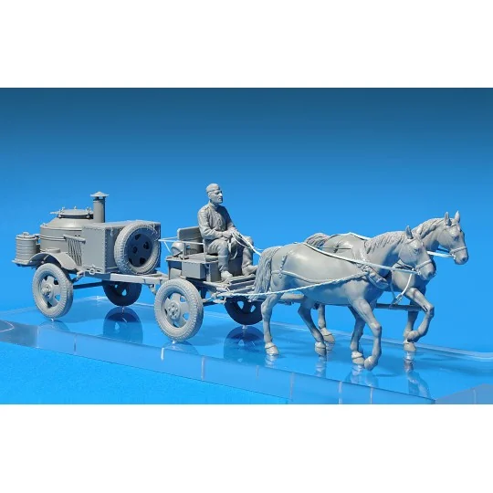Horses drawn field kitchen KP-42, 1/35 - MiniArt 35057 Horses drawn field kitchen KP-42, 1/35 - MiniArt 35057
