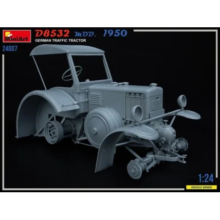 German Traffic Tractor D8532 Mod.1950, 1/24 - MiniArt 24007