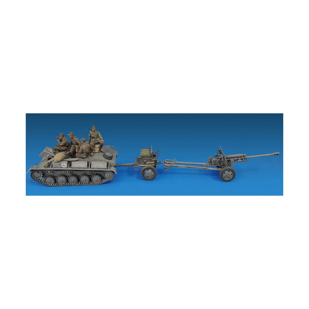 German Artillery Tractor T-70 & Gun FK 288 w/crew, 1/35 - MiniArt 3... German Artillery Tractor T-70 & Gun FK 288 w/crew, 1/35 - MiniArt 3...