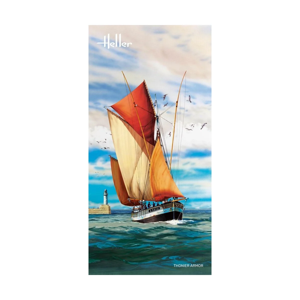 Thonier Armor, 1/125 - Heller 80609 Thonier Armor, 1/125 - Heller 80609