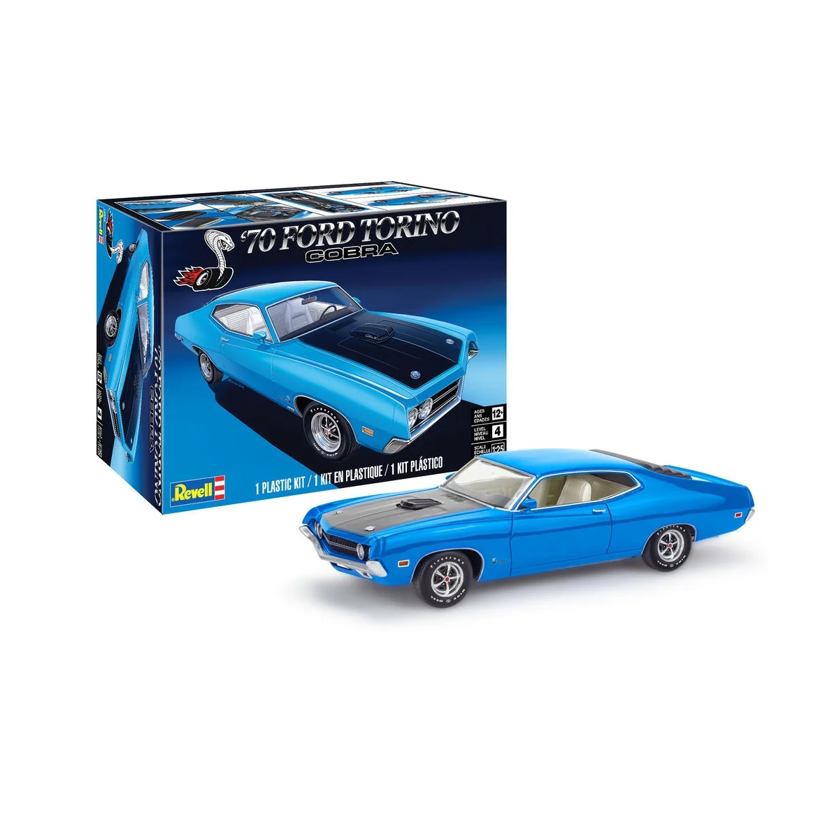 1970 Ford Torino Cobra, 1/25 - Revell 14534