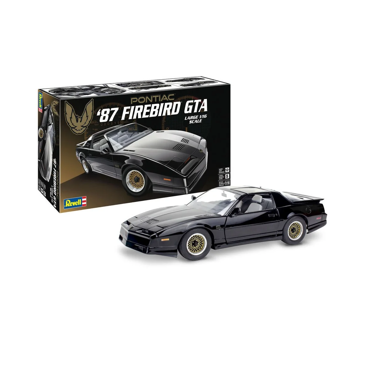 1987 Pontiac Firebird GTA, 1/16 - Revell 14535 1987 Pontiac Firebird GTA, 1/16 - Revell 14535