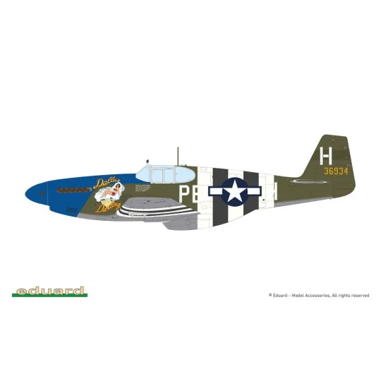 P-51B Mustang, 1/32 - Eduard Plastic Kits 932011