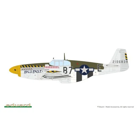 P-51B Mustang, 1/32 - Eduard Plastic Kits 932011