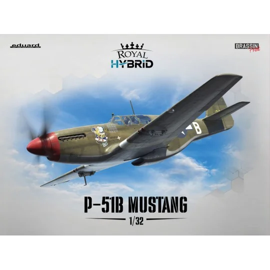P-51B Mustang, 1/32 - Eduard Plastic Kits 932011