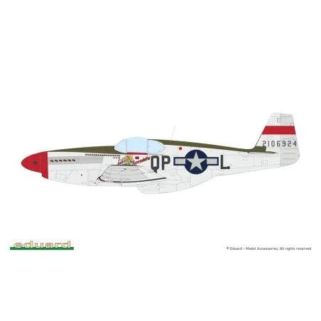 P-51B Mustang, 1/32 - Eduard Plastic Kits 932011