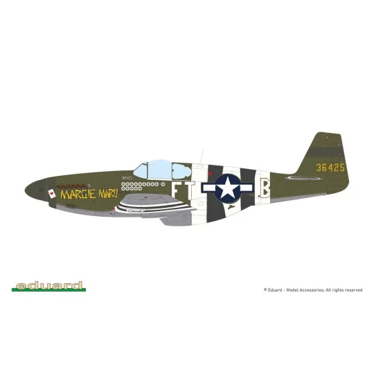 P-51B Mustang, 1/32 - Eduard Plastic Kits 932011