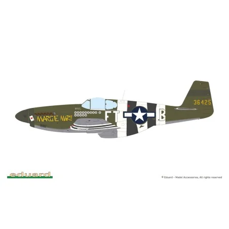 P-51B Mustang, 1/32 - Eduard Plastic Kits 932011