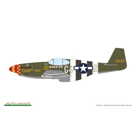 P-51B Mustang, 1/32 - Eduard Plastic Kits 932011