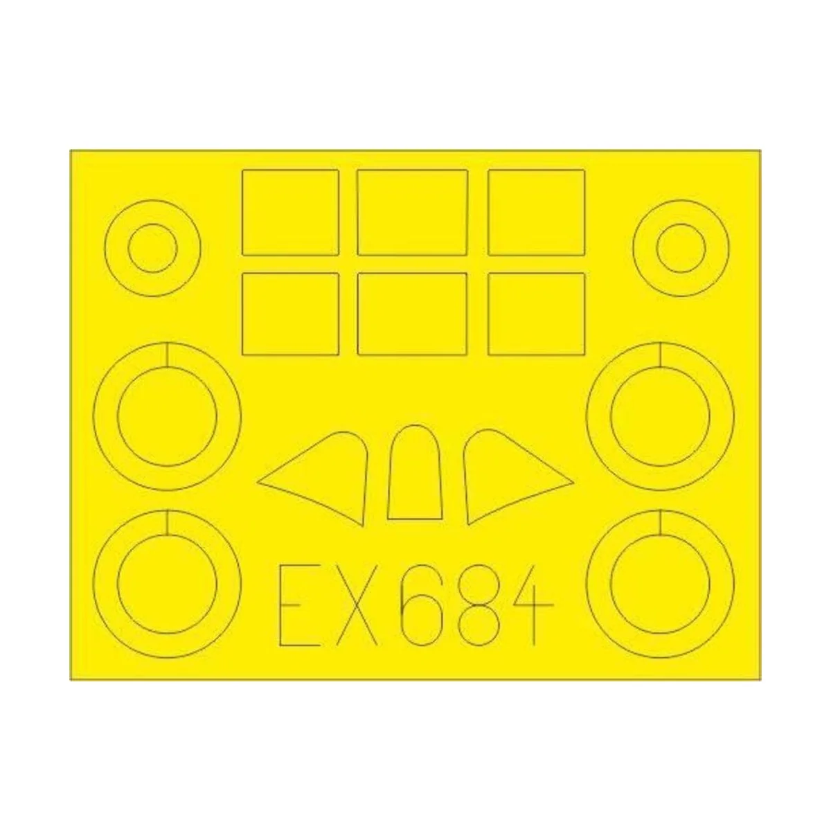 Re.2005 for Sword, 1/48 - Eduard Accessories EX684 Re.2005 for Sword, 1/48 - Eduard Accessories EX684
