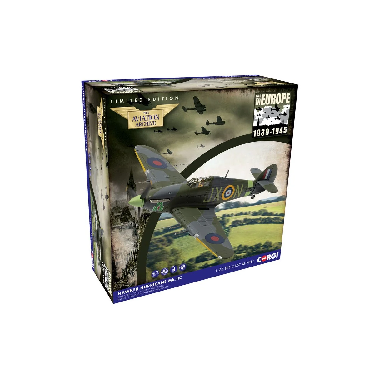 Hawker Hurricane Mk.IIC, Z3897 /JX-N, 1941, 1/72 - Corgi AA39705 Hawker Hurricane Mk.IIC, Z3897 /JX-N, 1941, 1/72 - Corgi AA39705