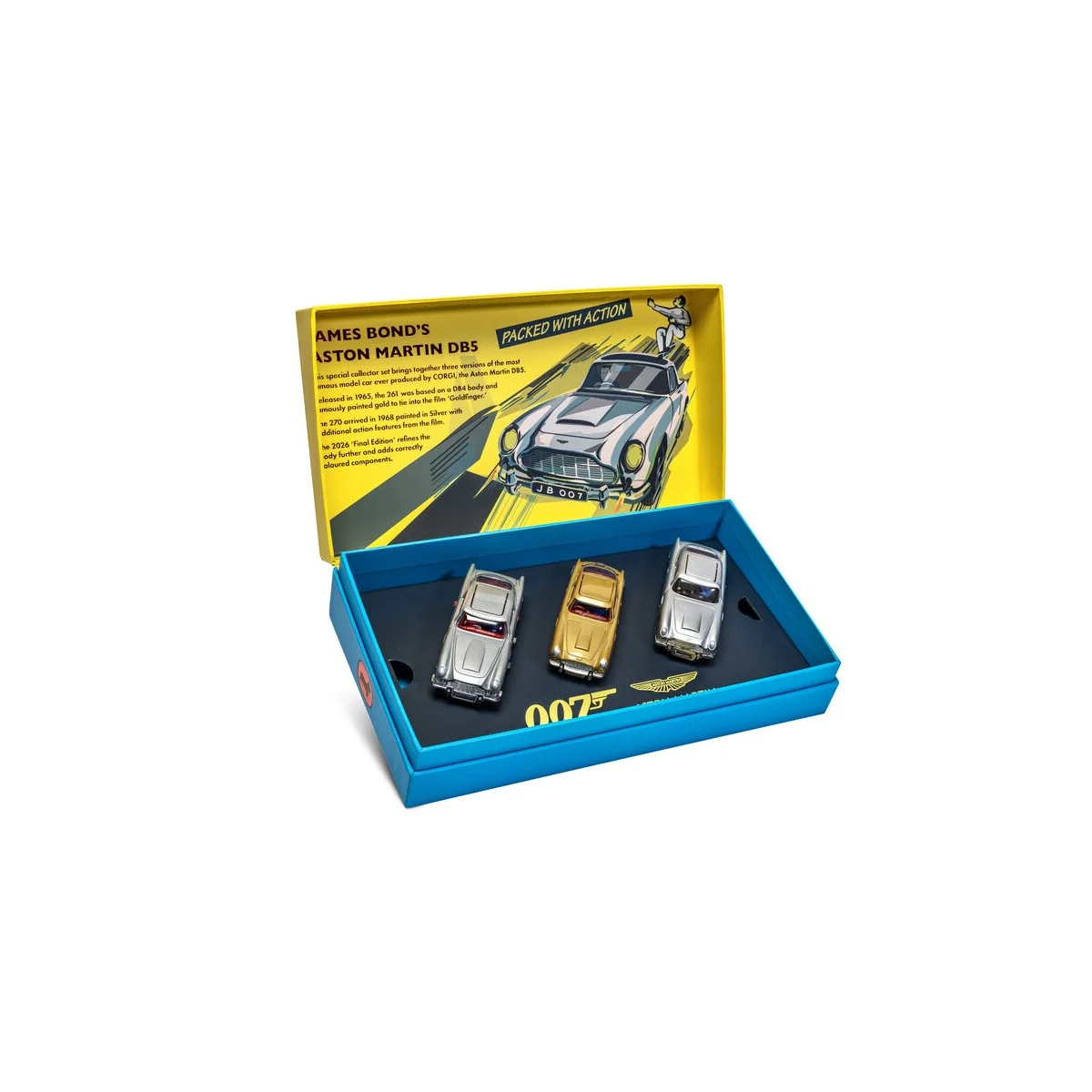 James Bond Aston Martin DB5 Classic Collector Set (CORGI 70th Anniv... James Bond Aston Martin DB5 Classic Collector Set (CORGI 70th Anniv...