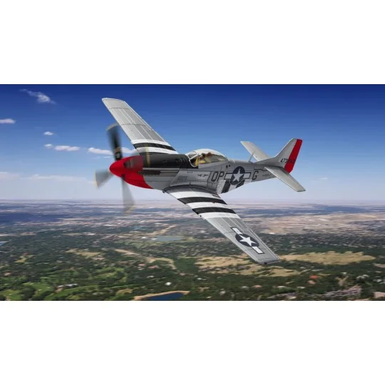 North American P-51D Mustang, 44-73843, 'Old Red Nose™', Commemorat... North American P-51D Mustang, 44-73843, 'Old Red Nose™', Commemorat...
