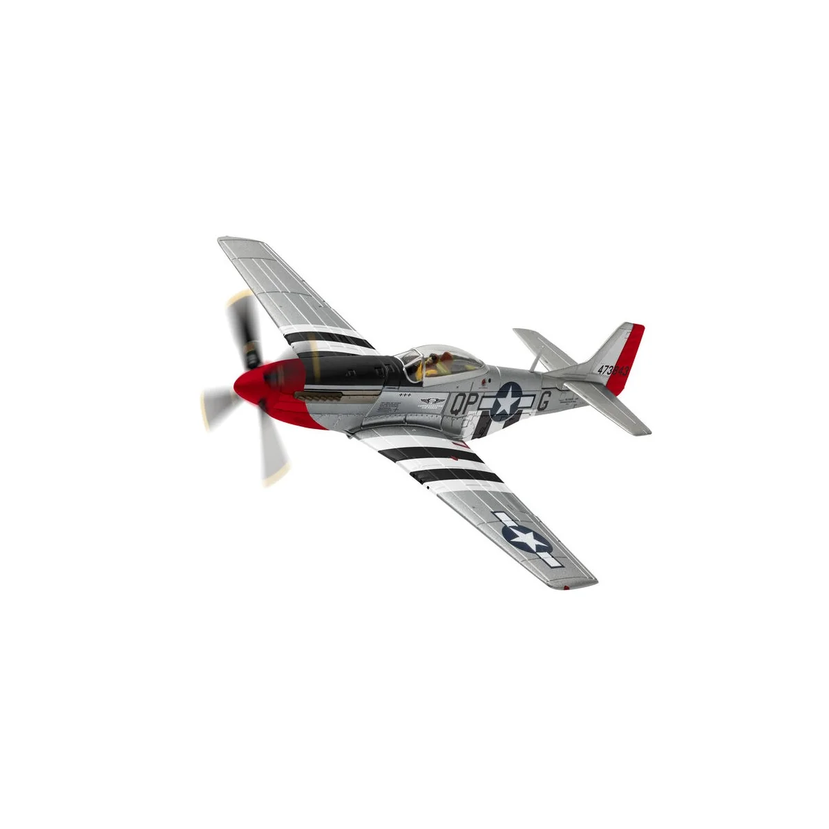 North American P-51D Mustang, 44-73843, 'Old Red Nose™', Commemorat... North American P-51D Mustang, 44-73843, 'Old Red Nose™', Commemorat...