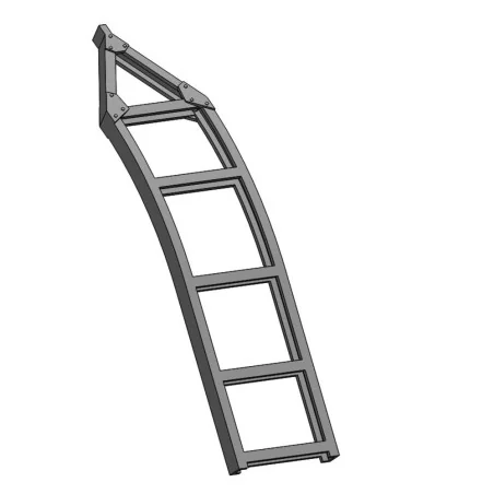 PBY Catalina - Crew ladder, 2 pc., 1/48 - Art Scale Kit 200-A48114