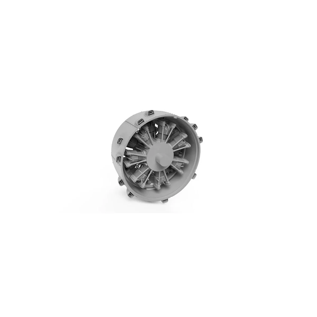 B-25 Mitchell - 2 pc. engines Cowlings for HongKong Model, 1/48 - A... B-25 Mitchell - 2 pc. engines Cowlings for HongKong Model, 1/48 - A...