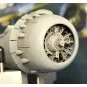 B-25 Mitchell - 2 pc. engines Cowlings for HongKong Model, 1/48 - A... B-25 Mitchell - 2 pc. engines Cowlings for HongKong Model, 1/48 - A...