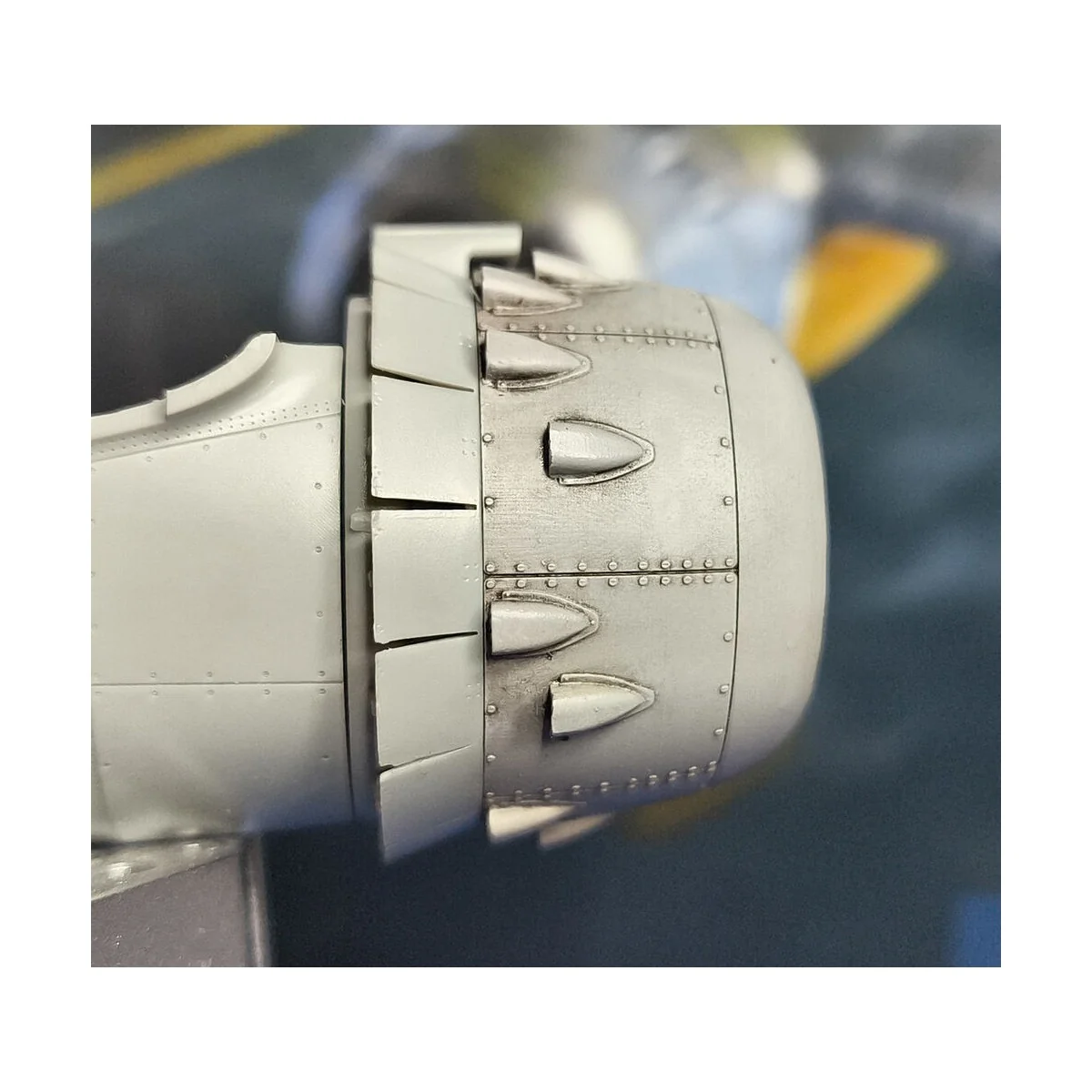 B-25 Mitchell - 2 pc. engines Cowlings for HongKong Model, 1/48 - A... B-25 Mitchell - 2 pc. engines Cowlings for HongKong Model, 1/48 - A...