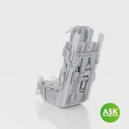 F-16 early ACESS II Ejection Seat with seat belts for Kinetic, 1/48...