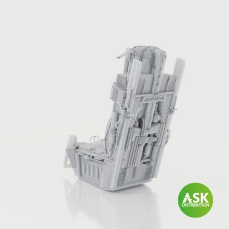 F-16 early ACESS II Ejection Seat with seat belts for Kinetic, 1/48...