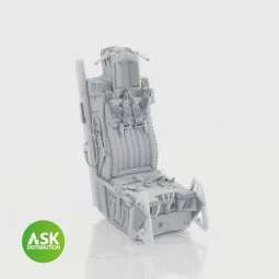 F-16 early ACESS II Ejection Seat with seat belts for Kinetic, 1/48... 2