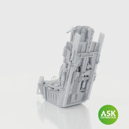 F-16 late ACESS II Ejection Seat with seat belts for Kinetic, 1/48 ...