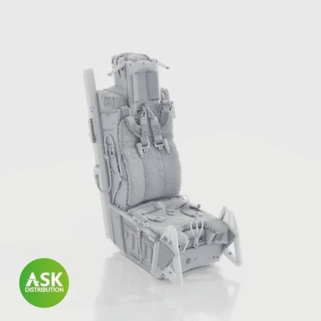 F-16 late ACESS II Ejection Seat with seat belts for Kinetic, 1/48 ...
