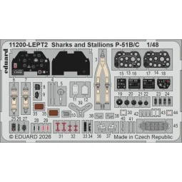 Sharks and Stallions DUAL COMBO, 1/48 - Eduard Plastic Kits 11200