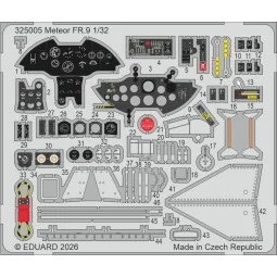 Meteor FR.9 for Revell, 1/32 - Eduard Accessories 325005