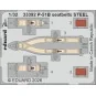 P-51B seatbelts STEEL for Eduard, 1/32 - Eduard Accessories 33392 P-51B seatbelts STEEL for Eduard, 1/32 - Eduard Accessories 33392