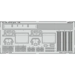 AH-6J guns for ICM, 1/48 - Eduard Accessories 481184
