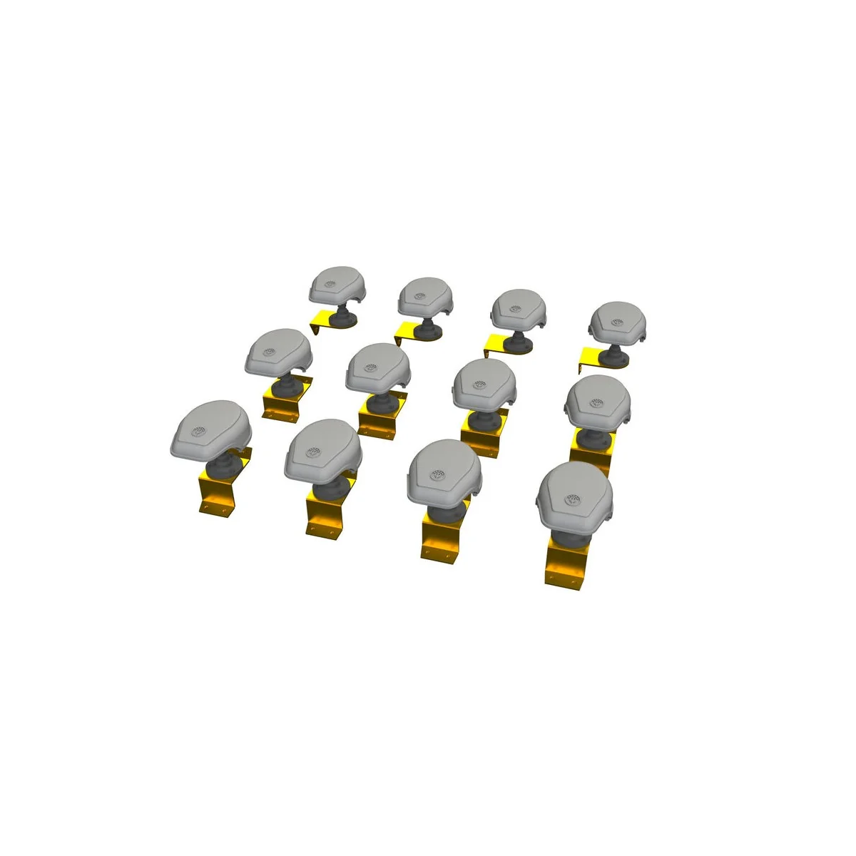 WWII German NOTEK head lights PRINT, 1/48 - Eduard Accessories 635048 WWII German NOTEK head lights PRINT, 1/48 - Eduard Accessories 635048