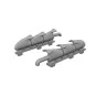 Spitfire Mk.Vb w/ fishtail exhausts for Eduard, 1/72 - Eduard Acces... Spitfire Mk.Vb w/ fishtail exhausts for Eduard, 1/72 - Eduard Acces...