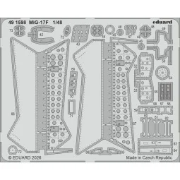 MiG-17F for Kinetic, 1/48 - Eduard Accessories 491598