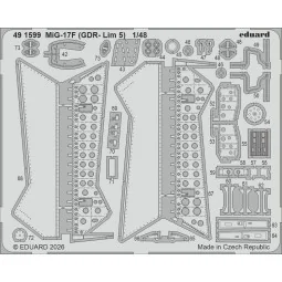 MiG-17F (GDR - Lim 5) for Kinetic, 1/48 - Eduard Accessories 491599