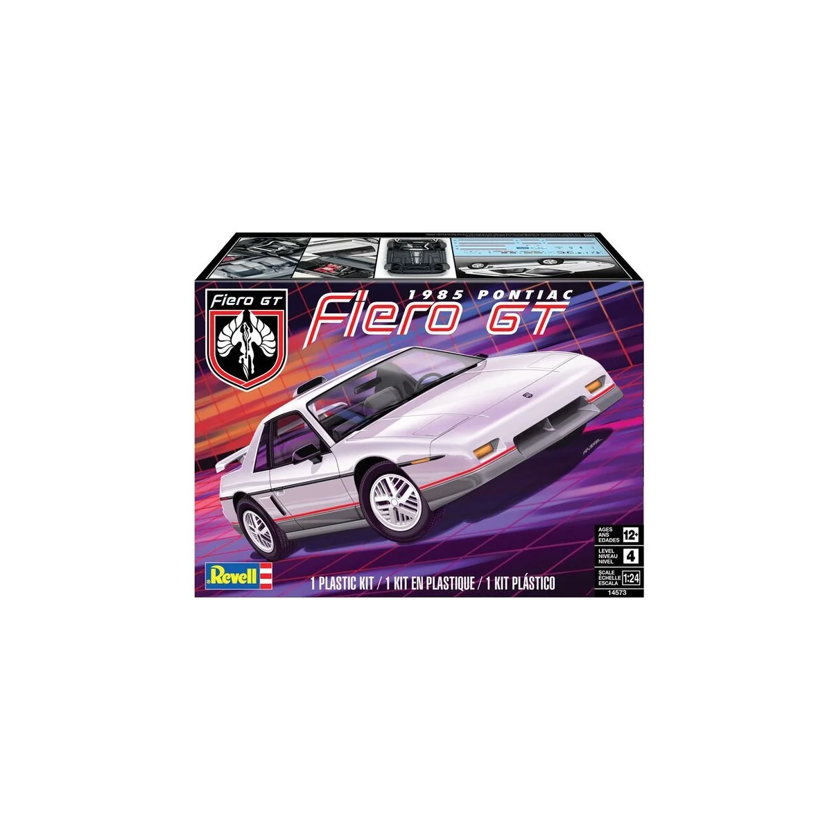 1985 Pontiac Fiero GT, 1/24 - Revell 14573