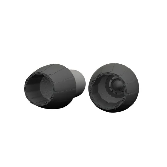 F/A-18A/C exhaust nozzles PRINT for Kinetic, 1/48 - Eduard Accessor... F/A-18A/C exhaust nozzles PRINT for Kinetic, 1/48 - Eduard Accessor...