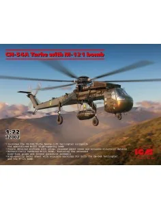 Sikorsky CH-54A Tarhe with M-121 bomb, 1/72 - ICM 72002