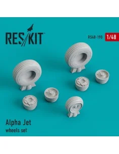 Alpha Jet wheels set, 1/48 - ResKit Models RS48-0190 2