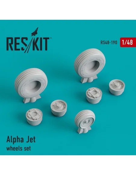 Alpha Jet wheels set, 1/48 - ResKit Models RS48-0190