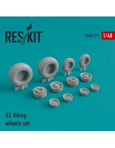 S-3 Viking wheels set, 1/48 - ResKit Models RS48-0215 2