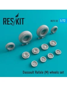 Rafale M wheels set, 1/72 - ResKit Models RS72-0033 2