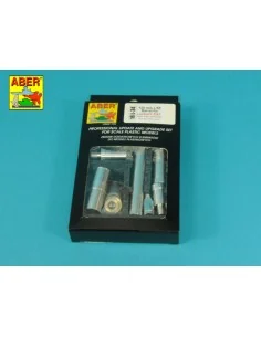 120 mm L/55 Barrel for German Tank Leopard 2A7V, 1/16 - Aber Models... 2