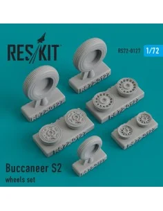 Buccaneer S2 wheels set, 1/72 - ResKit Models RS72-0127 2