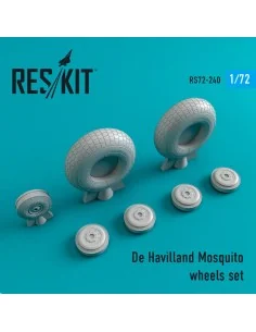 DH.98 Mosquito wheels set, 1/72 - ResKit Models RS72-0240 2