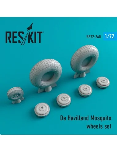 DH.98 Mosquito wheels set, 1/72 - ResKit Models RS72-0240