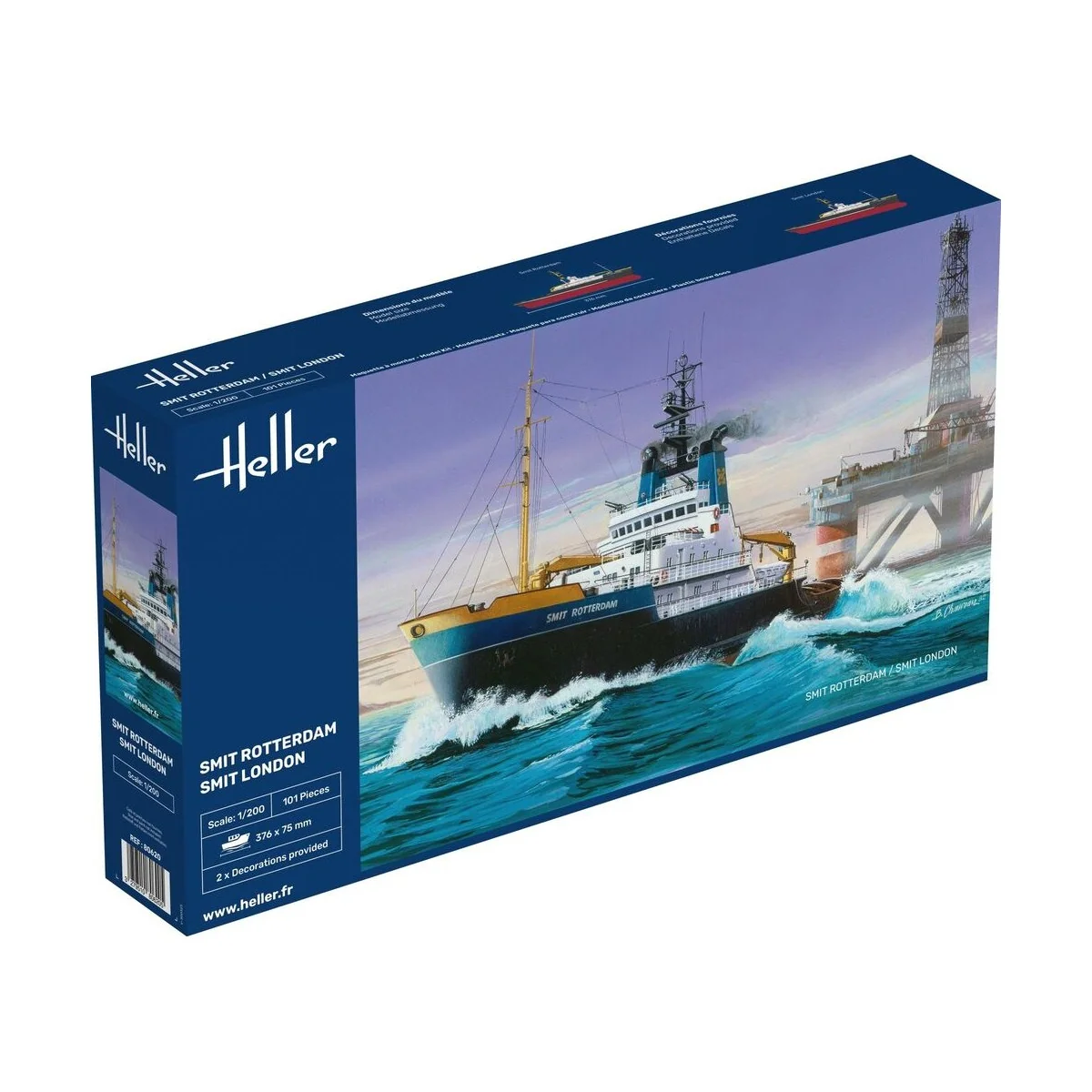 Smit Rotterdam / Smit London - Heller 80620