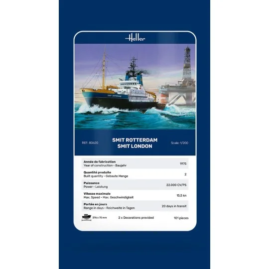 Smit Rotterdam / Smit London - Heller 80620