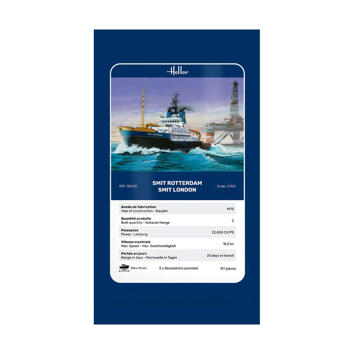 Smit Rotterdam / Smit London - Heller 80620