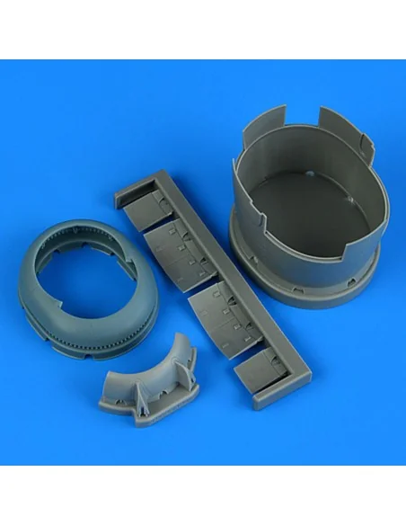 F6F-3 Hellcat cowling early - closed flaps for Hobby Boss, 1/48 - Q...